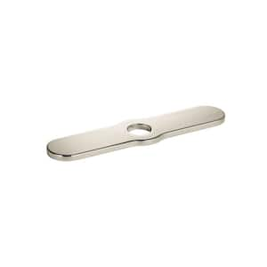 Joleena 11 in. Base Plate in Polished Nickel