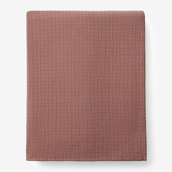 Gossamer Cedar Cotton Full Blanket