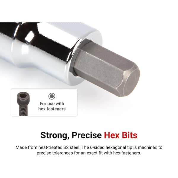 1/2 in. Drive x 16 mm Hex Bit Socket