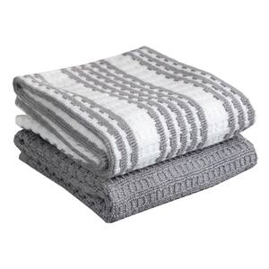 T-fal Red Plaid Solid and Check Parquet Woven Cotton Kitchen Towel Set of 6  66948 - The Home Depot