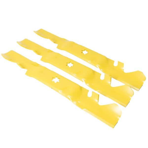 Cub Cadet Original Equipment Low Lift Sand Blade Set for Select 50 in.  Riding Mowers with 6-Point Star OE# 942-05052, 742-05052 490-110-C182 - The  Home Depot