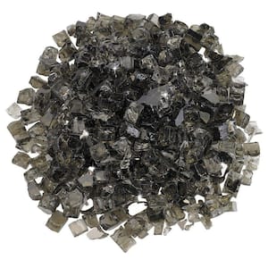 1/2 in. Bronze Reflective Fire Glass 10 lbs. Bag