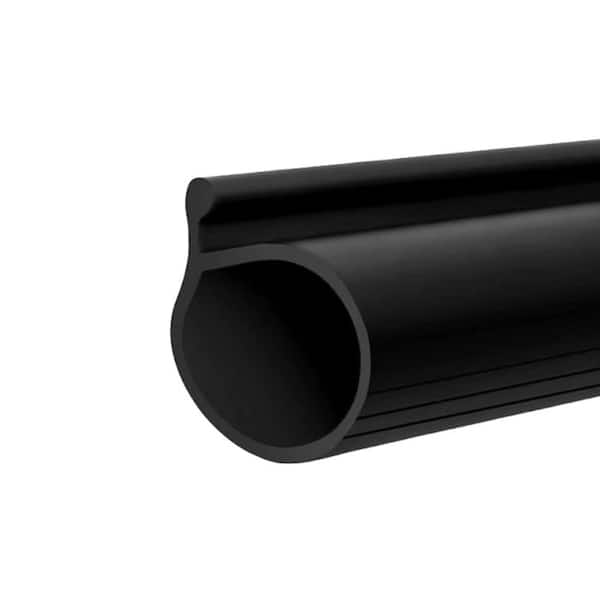 10 ft. Weatherproof Rubber Garage Door Bottom Seal Threshold Strip