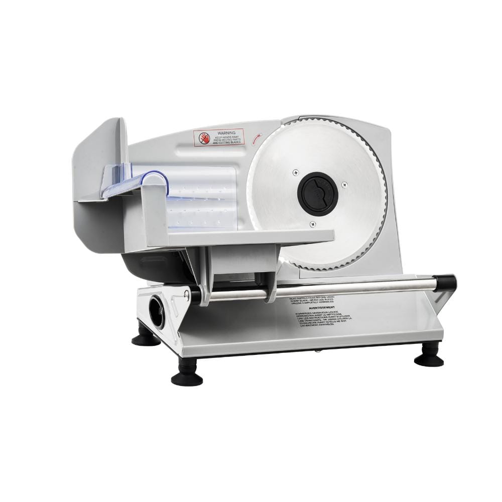 Meat Slicer 6.7 in., 150W Electric Deli Food Slicer with 2 Blades, 0-0.6 in. Adjustable Thickness, ETL Certified