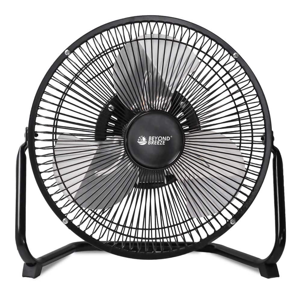 9 Inch Floor Fan, 3-Speed All Metal Fan with Adjustable Tilt, Portable Small Cradle Floor Fan, Black price history on PriceWatchPro