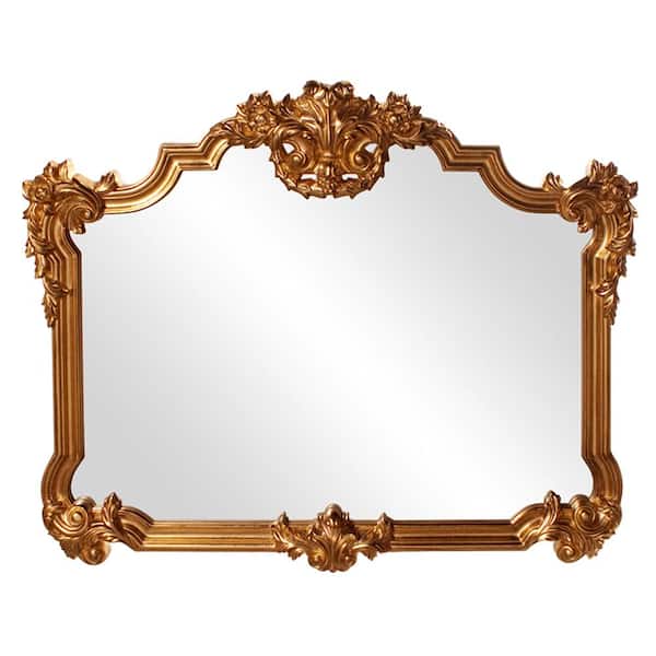 Marley Forrest Large Arch Antique Gold, Large Gold Wall Mirror Ornate