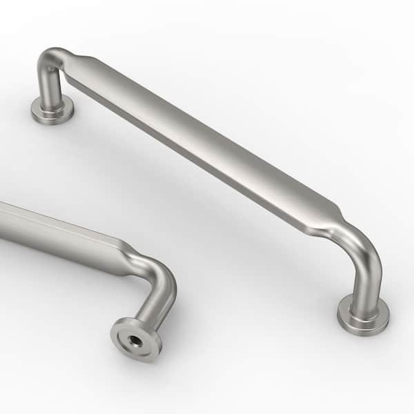 10-Pack Brushed Satin Nickel Kitchen Cabinet Handles, Cabinet Pulls and Hardware for Cupboard Drawer Pulls