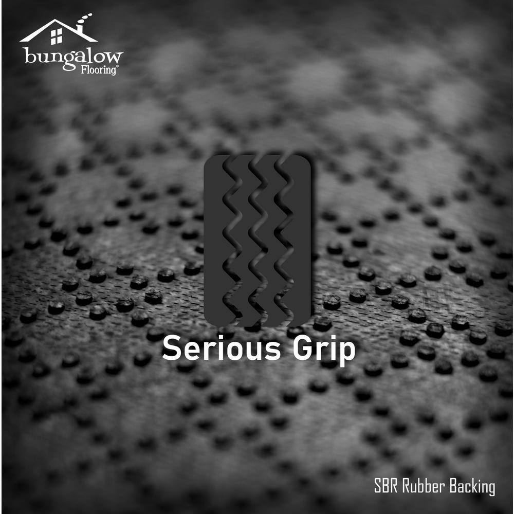 Bluestone Polypropylene Outdoor Rectangle Doormat with Rubber Backing