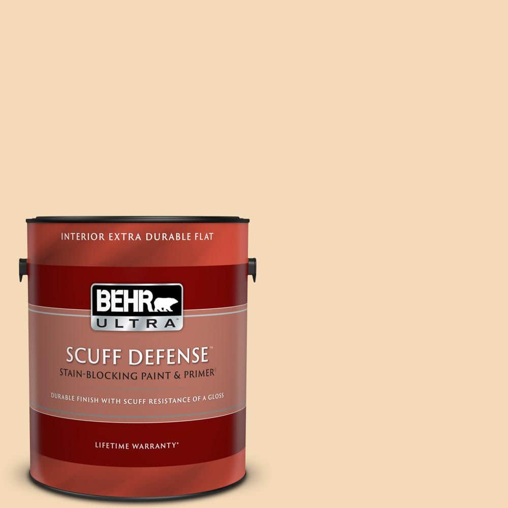 BEHR ULTRA 1 gal. #M250-2 Golden Pastel Extra Durable Flat