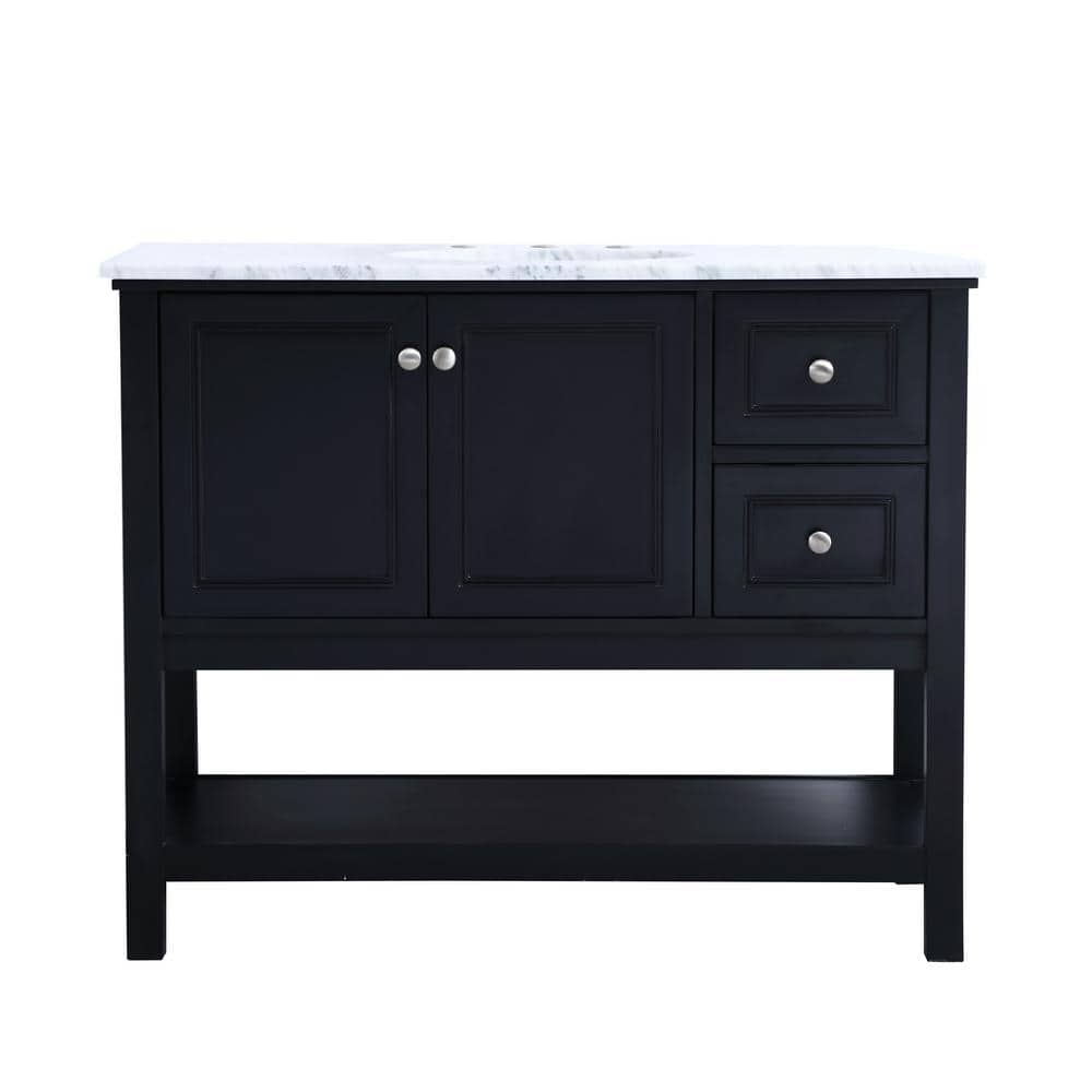 Timeless Home 42 in. W x 22 in. D x 33.75 in. H Single Bathroom Vanity in B