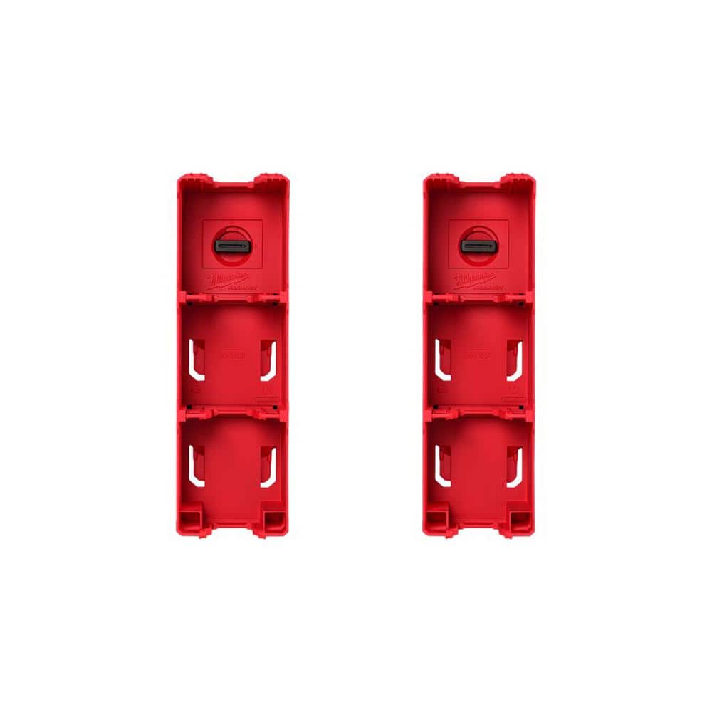 Milwaukee Packout M18 Battery Rack (2-Pack) 48-22-8339-2 - The Home Depot