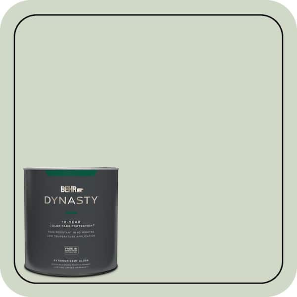 BEHR DYNASTY 1 qt. Home Decorators Collection #HDC-CT-25 Bayberry Frost Semi-Gloss Exterior Stain-Blocking Paint & Primer