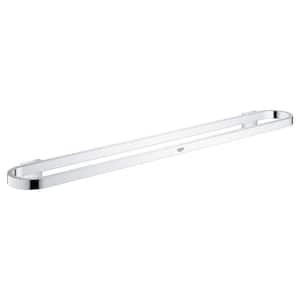 Selection 24 in. Wall Mounted Towel Bar in StarLight Chrome