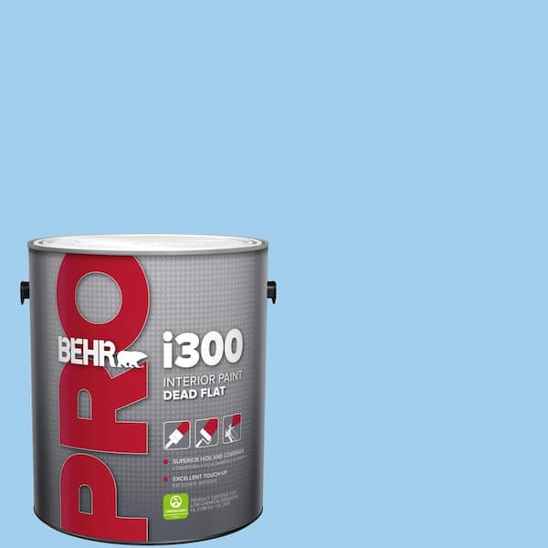 BEHR PRO 1 gal. #P510-2 Mediterranean Charm Dead Flat Interior Paint