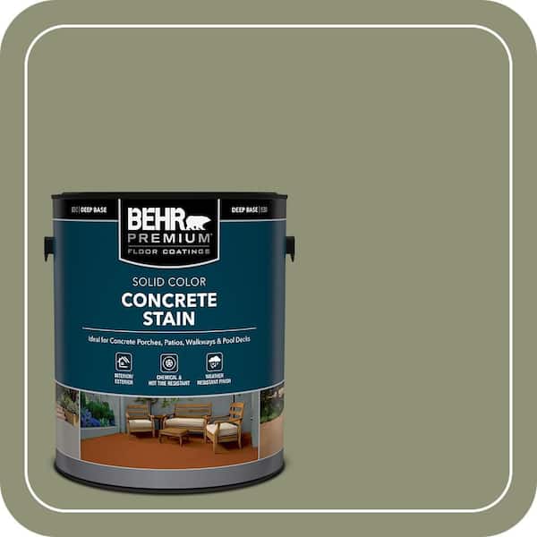 1 gal. #PFC-39 Moss Covered Solid Color Flat Interior/Exterior Concrete Stain