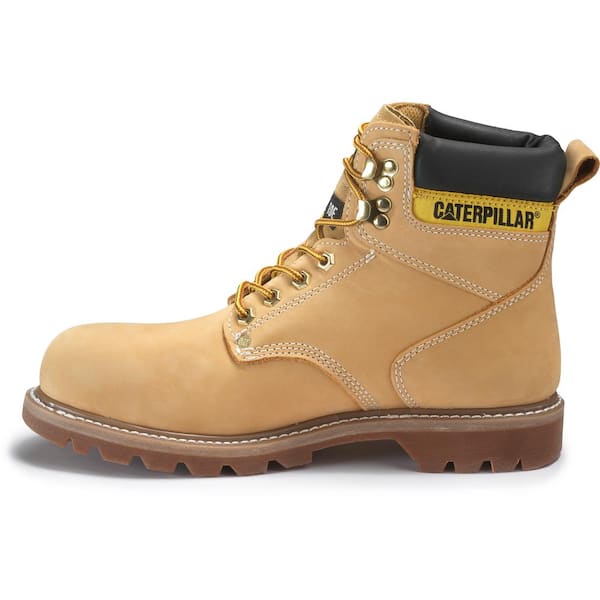 Kilómetros Andrew Halliday caja CAT Footwear Men's Second Shift 6 in. Work Boots - Steel Toe - Honey Size  9.5(W) P89162 - The Home Depot