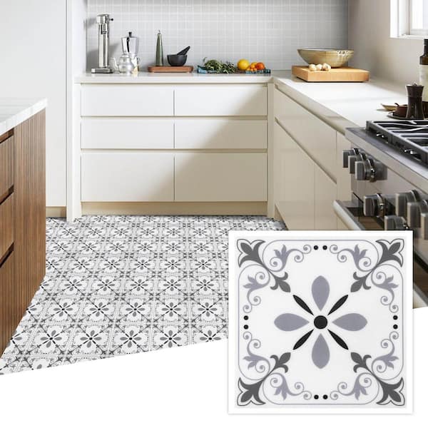 11.8 in. x 11.8 in. Peel and Stick Tile Stickers Vinly Self-Adhesive Backsplash Tiles for Wall, Home Decor (10-Pack)