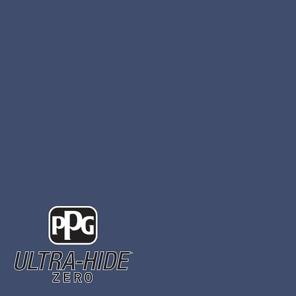 PPG 1 gal. #HDPV26 Ultra-Hide Zero Rich Navy Semi-Gloss Interior Paint