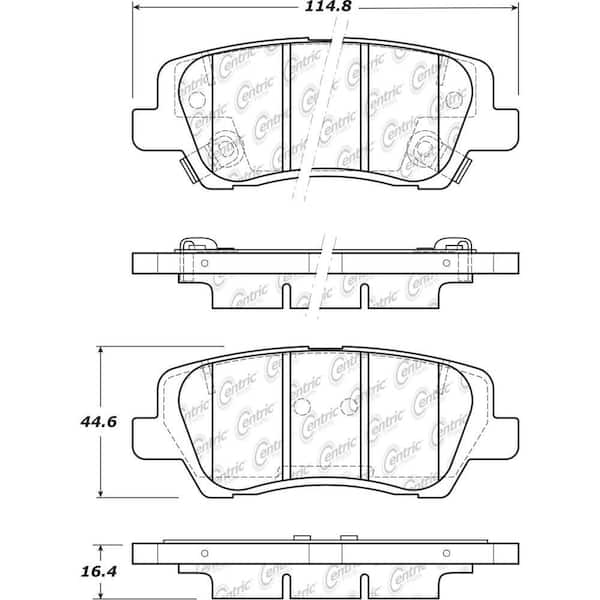 Centric Parts Disc Brake Pad Set