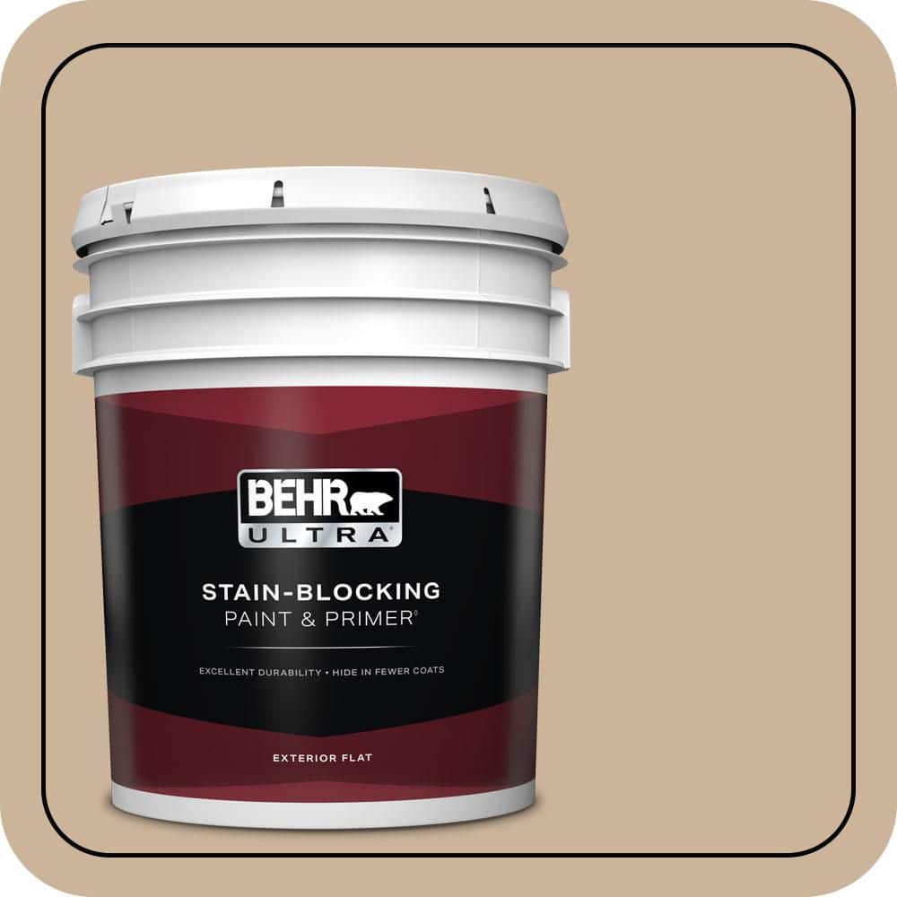 5 gal. #T17-03 Sepia Filter Flat Exterior Paint & Primer product image for price tracking