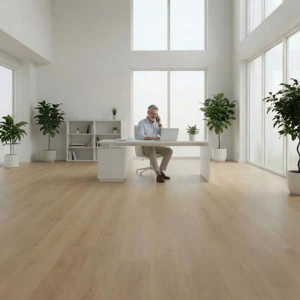 ASPEN FLOORING Sorrel 20 Mil x 7.17 in. W x 48.03 in. L Click Lock