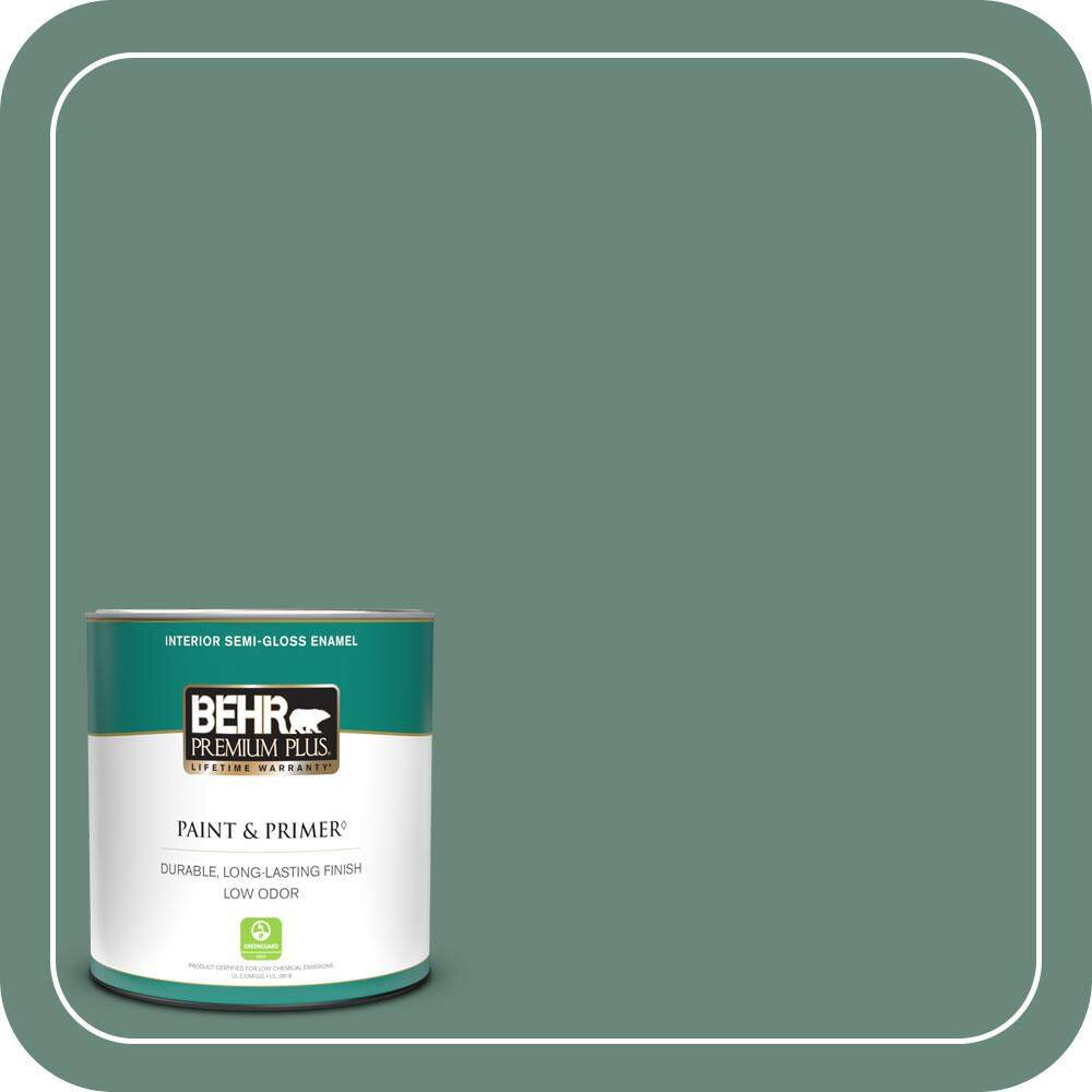 1 qt. #470F-5 Garland Semi-Gloss Enamel Low Odor Interior Paint & Primer price history on PriceWatchPro