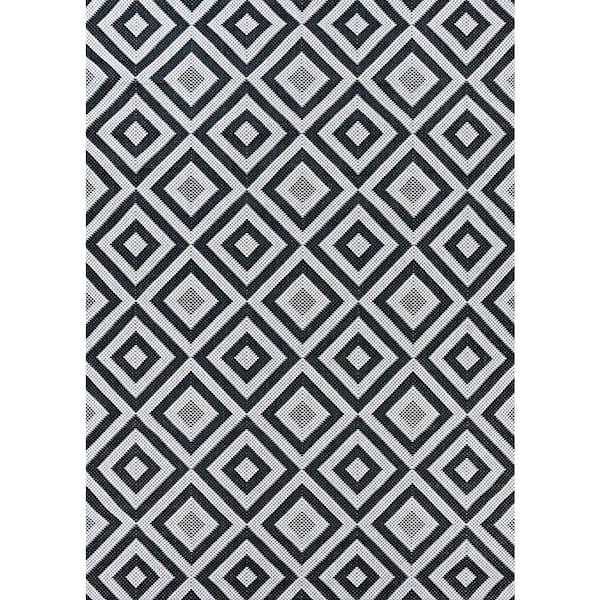 Couristan Afuera Dipole Halogen 4 ft. x 6 ft. Indoor/Outdoor Area Rug