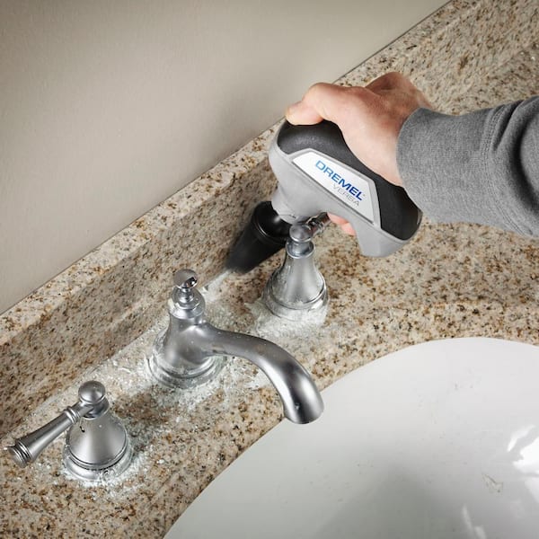 Dremel Versa Cleaning Tool Kit Cordless Power Scrubber For Bathroom Grout  Brush