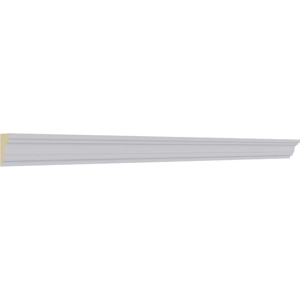 Edinburgh Traditional Smooth White Polyurethane Crown Moulding