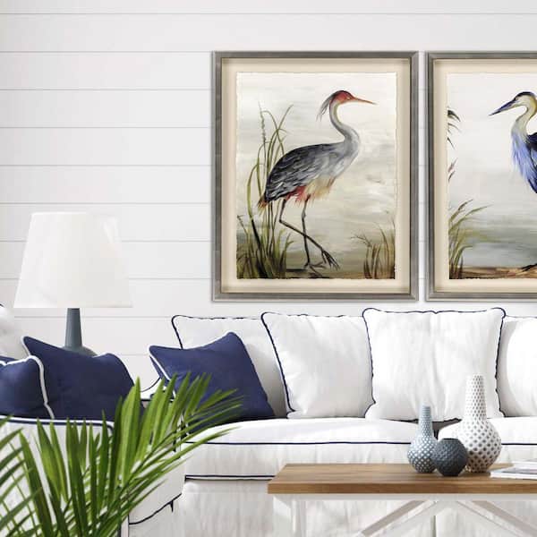 Heron Study 14220 by Wilson 1 Piece Framed Giclee Culture Art Print 43 in. x 34 in.