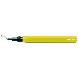 Mb2000 with E100 Blade Deburring Tool with Heavy-Duty Yellow Handle