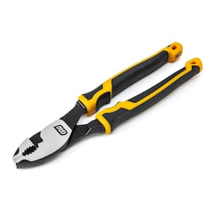 8 in. Pitbull Dual Material Slip Joint Pliers
