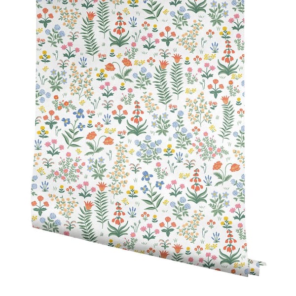 RIFLE PAPER CO. Menagerie Garden Rose Multicolor Peel and Stick