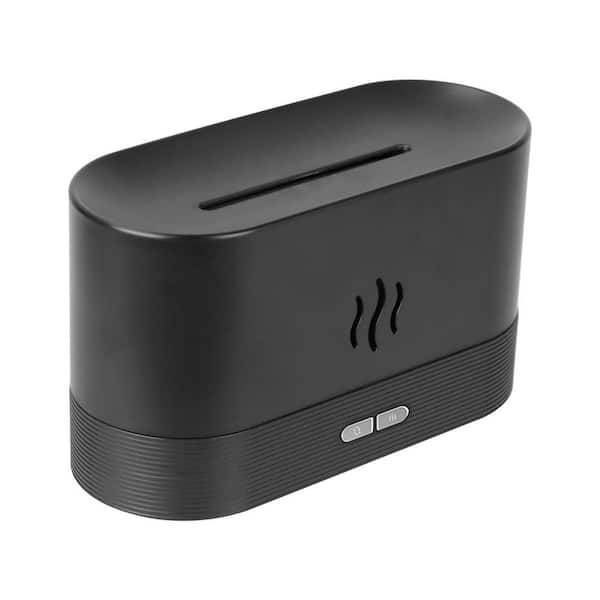 cenadinz 0.0475 Gal. 3D Flame Air Humidifier Essential Oil Ultrasonic Aroma Diffuser Mist Home Relax in Colorful Light