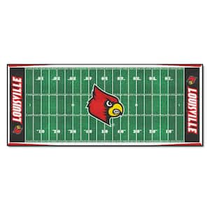 Red/Black Louisville Cardinals 23'' x 19'' x 7'' Small Stadium Oval
