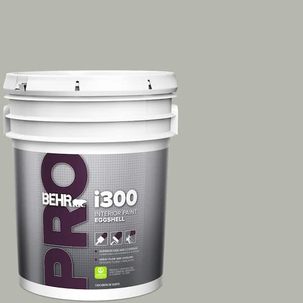 BEHR PRO 5 gal. #ECC-27-2 Stone Mill Eggshell Interior Paint