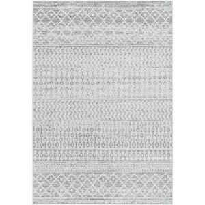 Laurine Gray 6 ft. 7 in. x 9 ft. Area Rug