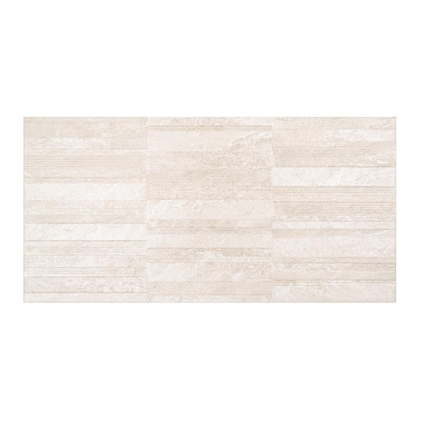 Jeffrey Court Hickory Ridge Beige 10 in. x 20 in. Matte Textured Ceramic Wall Tile (1.345 sq. ft. /Each)