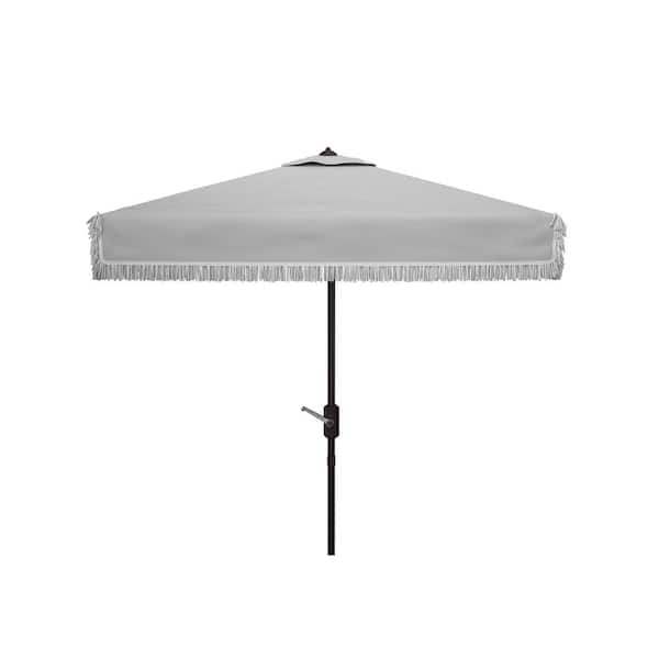 7 fabric patio umbrella AMMSUN 7ft with Fringe Outdoor Tassel Umbrella UPF50+ Premium Steel Pole and Ribs Push Button Tilt, Navy Blue Stripes : Patio, Lawn & Garden This umbrellas simple manual SAFAVIEH Milan 7-1/2 ft. Aluminum