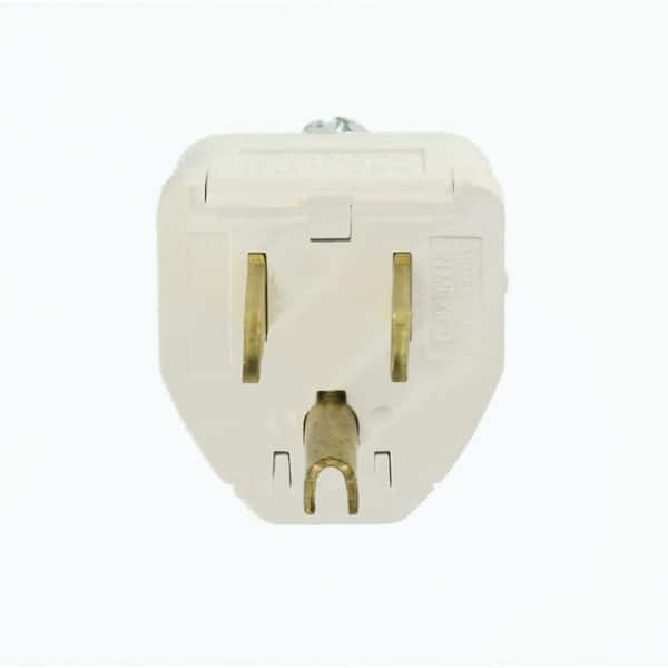 3pk Convert 3 Prong to 2 Prong AC Wall Outlet Cord End Adapter Polarized Leviton 