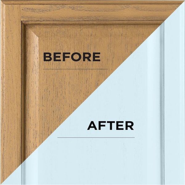 1 qt. Satin Frost Interior Cabinet Paint Kit