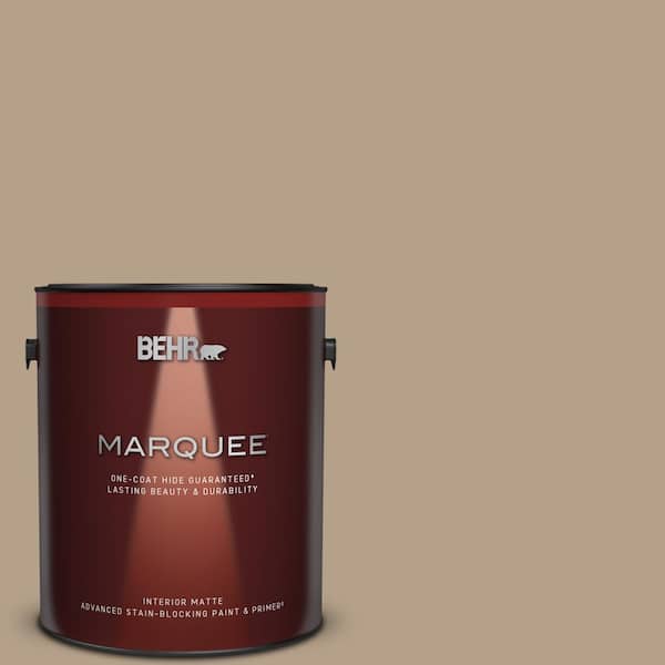BEHR MARQUEE 1 gal. #MQ2-47 Midtown One-Coat Hide Matte Interior Paint & Primer