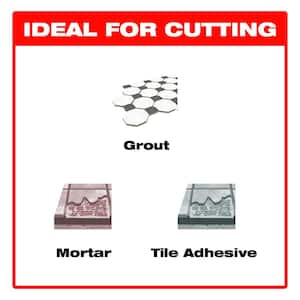 2-3/4 in. Starlock Carbide Grit Oscillating Sanding Blade for Grout and Mortar