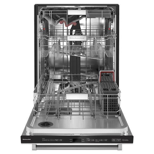 KitchenAid 44 DBA Dishwasher in PrintShield Finish with Freeflex Third Rack Stainless Steel