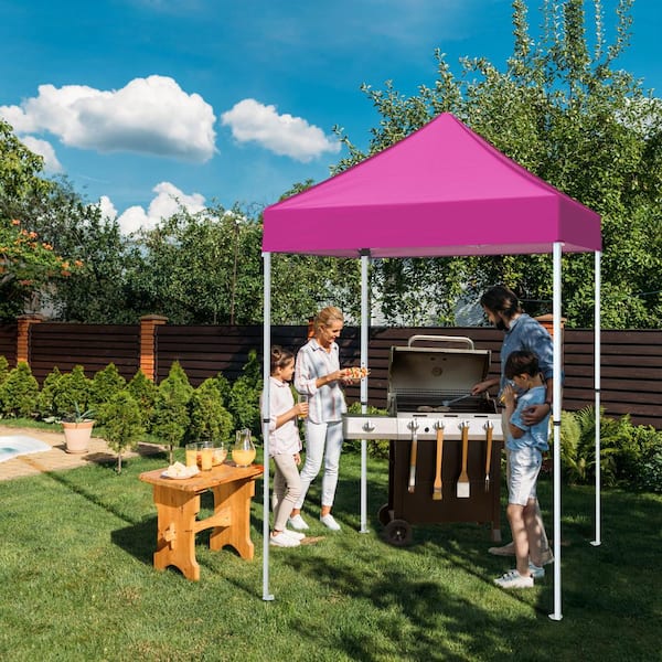 EAGLE PEAK 5 ft. x 5 ft. Pop Up Canopy Tent Instant Outdoor Canopy