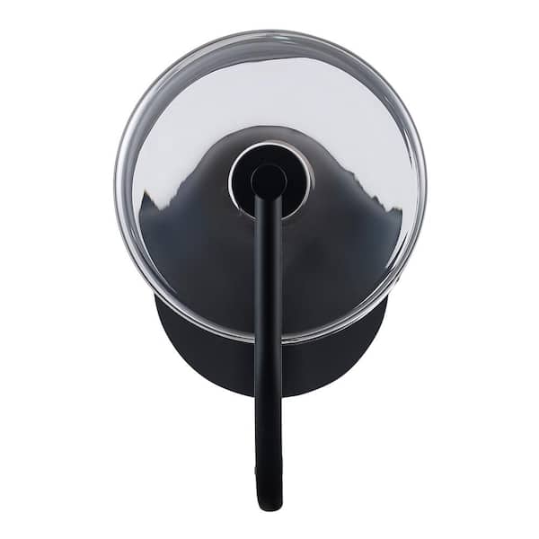 SH Lighting Retro Dual Shade Floor Lamp - 62-Inch Tall With Black & White Shades For Living Room Or Bedroom