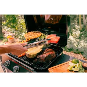 3-Burner Propane Gas Grill in Black with Cover