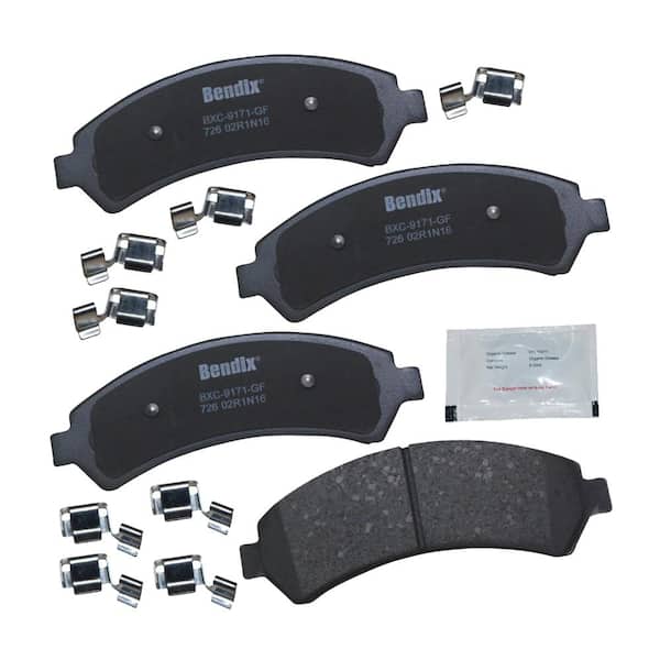 Bendix Premium Copper Free Disc Brake Pad Set 2007 Mercedes-Benz C230