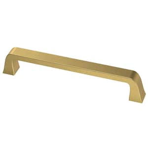 Liberty Classic Bell 5-1/16 in. (128 mm) Brushed Brass Cabinet Drawer Bar Pull