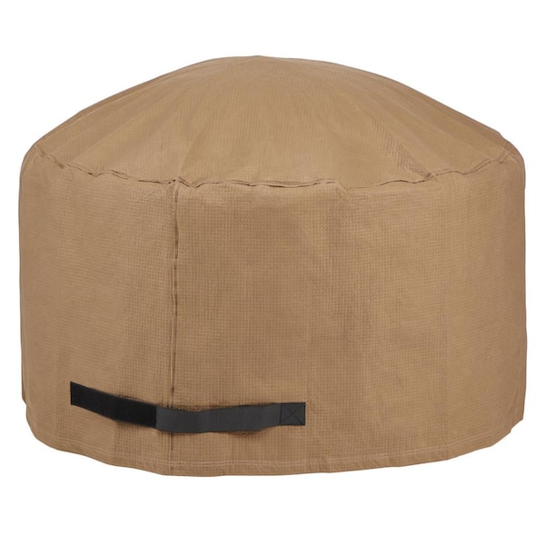 Classic Accessories Duck Covers Essential 44 in. D x 24 in. H Round Fire Pit Cover